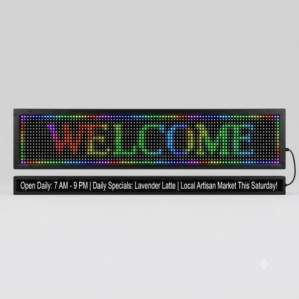 Smart Wi-Fi Led Multicolor Sign