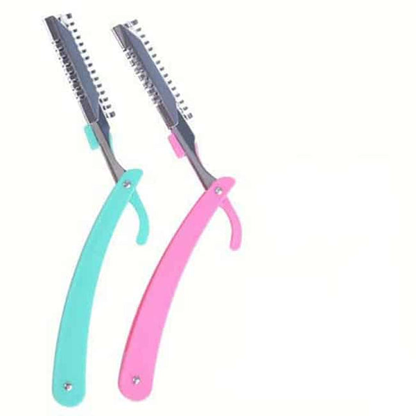 Perfect Dealz Single Edge Shaving Razor with 10 Blades Refills