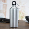 750ml Aluminum Sports Water Bottle in silver color, perfect for hydration during workouts and outdoor activities.