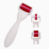 4 in 1 Derma Roller Cosmetic Kit featuring a main roller and two additional roller heads for skincare.