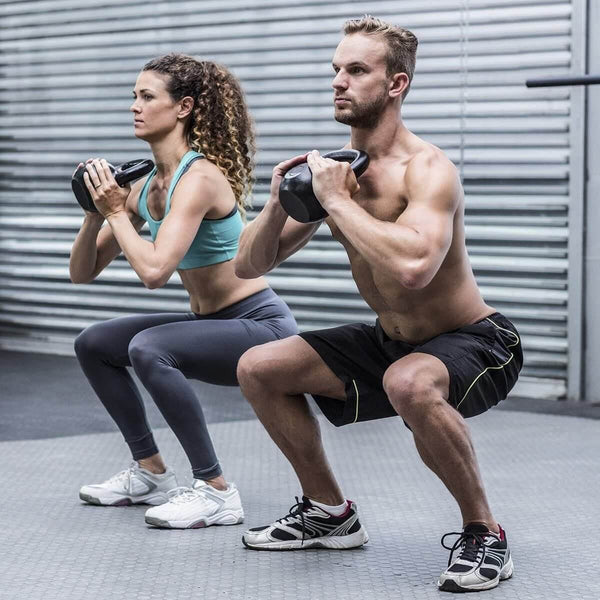 Perfect Dealz 10kg Fitness Exercise Strength Training Workout Kettlebell