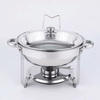 5L Luxury Stainless Steel Silver Buffet Chafing Dish image 1