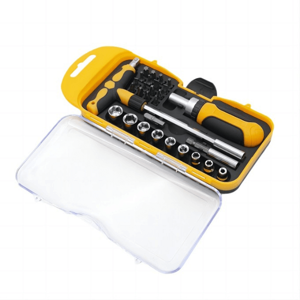 Perfect Dealz 29 Piece Ratchet Screwdriver Socket Wrench Combination Set