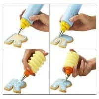 Perfect Dealz Squeeze Decoration Bottle Set of 2 Cookie and Cupcake Decorating