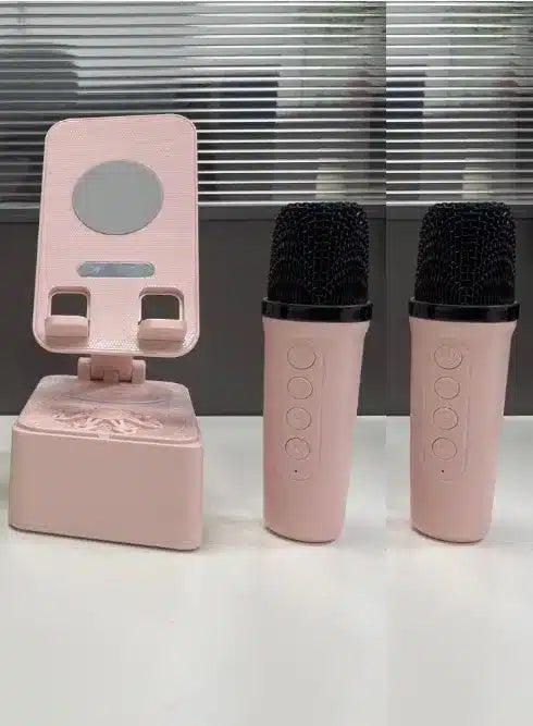 Perfect Dealz 2 in 1 Mobile Phone Rotating Bracket and Bluetooth Speaker with 2 Microphones