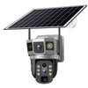 Perfect Dealz 4G Dual-Lens Solar CCTV Camera for Surveillance