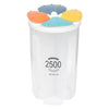 Perfect Dealz 4 Compartment Plastic Cereal Dispenser Jar