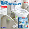 Deep Action Foaming Toilet Cleaner Powder in action, effectively cleaning toilet surfaces with foaming formula.