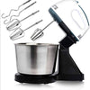 7 Speed Hand Mixer with Stand Mixer Stainless Steel Bowl image 2