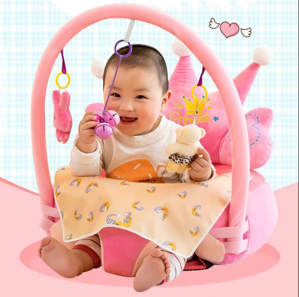 Kids Plush Chair Baby Seats Sofa With Game Pole image 7