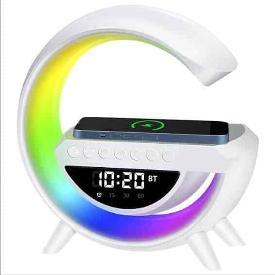 Perfect Dealz LED Wireless Charging Speaker Clock