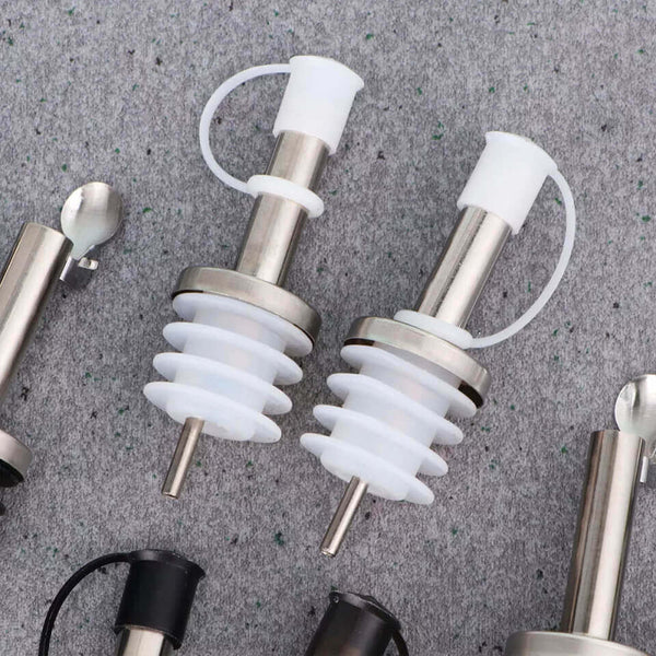 Perfect Dealz 2 Pieces Stainless Steel Metal Pourer