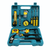 16-Piece Compact Home Repair Tool Kit featuring essential tools in a portable carrying case.