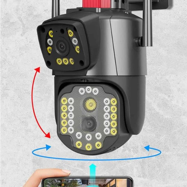 Outdoor Dual Lens Security Camera image 2