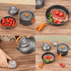 Perfect Dealz Outdoor Aluminium Camping Cooking Set