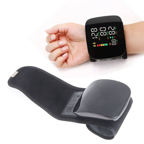 Rechargeable Voice Control Smart Electronic Wrist BP Monitor image 0