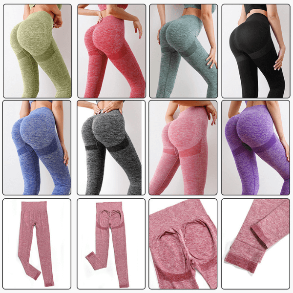 Womens High Waist Fitness Yoga Pants image 2