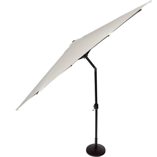 Outdoor Table Umbrella with Push Button Tilt and Crank image 3