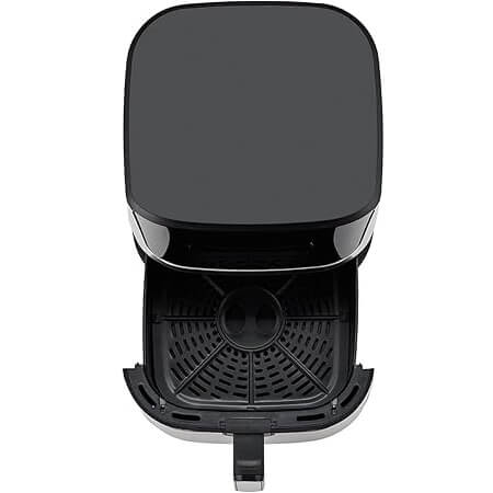 6.5 L 1600W LED Display Air Fryer with removable basket, ideal for healthier cooking.