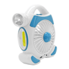 Rechargeable 2-in-1 Desk Fan with Built-In Light image 2
