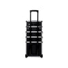 4 in 1 Professional Aluminium Makeup Cosmetics Travel Case image 5