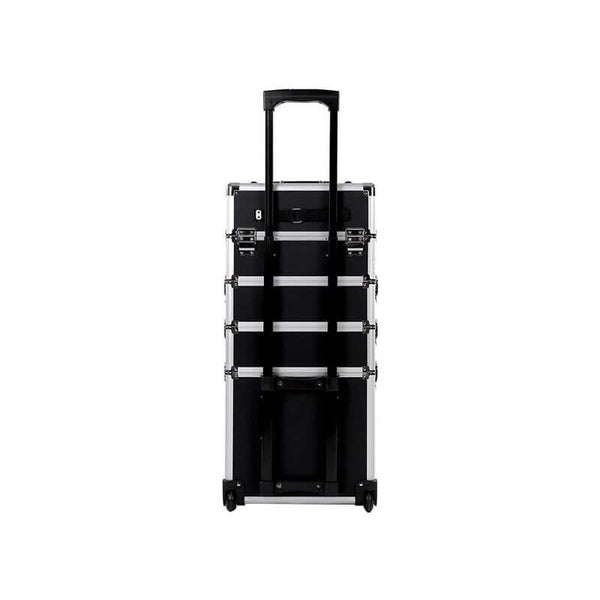 4 in 1 Professional Aluminium Makeup Cosmetics Travel Case image 5
