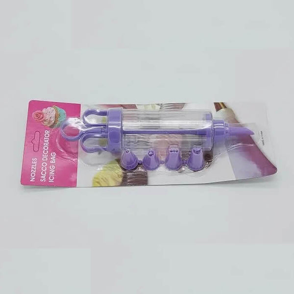 Perfect Dealz Pastry Syringe with 4 piece Cream Nozzles