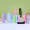 3 Piece Sports Water Bottle Set With Straw image 0
