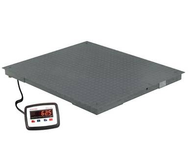 5 Ton Industrial Heavy Duty Platform Scale 5000kg Digital Scale 1.2Mx1.2M image 1