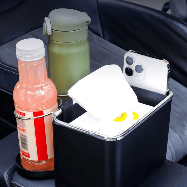 Car Armrest Storage Box with Cup Holder image 6