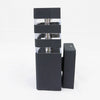 Glow Square Outdoor Wall Light in a modern design showcasing its sleek exterior and distinct square shape.