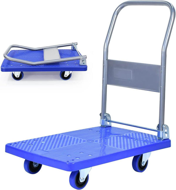 180kg Heavy Weight King Single Platform Trolley 50x70cm image 2