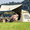 2 in 1 Family Camping Tent with Canopy image 0