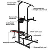 Perfect Dealz All in One Pull Up Bar Adjustable Tower Dip Station With Bench Bar