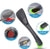 5 in 1 Spatula showing multifunctional design with spoon, turner, spatula, cutter, and colander features.