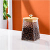 Glass Storage Jar with Airtight Bamboo Lid