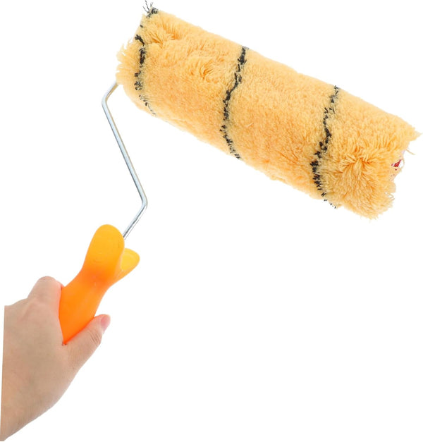 Yellow Woven Synthetic Paint Roller