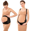 Image of a pregnant woman wearing an Adjustable Maternity Support Belly Band for comfort and back support.