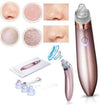 Acne Pore Vacuum Cleaner Blackhead Remover with multiple suction heads and instructions for home use.