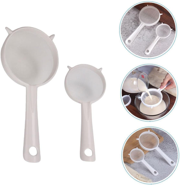 Perfect Dealz Handheld Fine Mesh Kitchen Sift Strainer 14cm