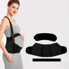 Adjustable Maternity Support Belly Band worn by a pregnant woman for comfort and support during pregnancy.