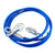 7 Ton Heavy Duty 4m x 12mm Steel Tow Rope with Insulated Hooks image 0