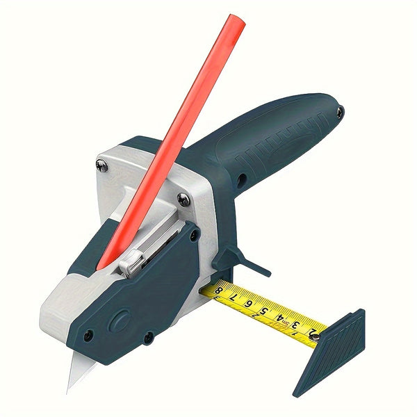 Professional Gypsum Board and Woodworking Cutting Tool with measuring tape for precision cutting