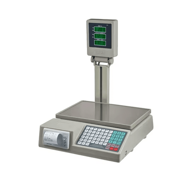 30KG Electronic Manual Digital Weighing Printing Price Balance Scale with LED Screen image 0