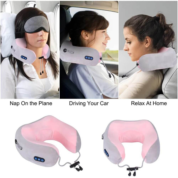 Perfect Dealz U Shaped Rechargeable Massage Pillow