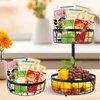 Perfect Dealz 2 Tier Vegetable and Fruit Bowl Storage Basket