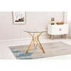 Perfect Dealz Clear Tempered Glass Dining Table
