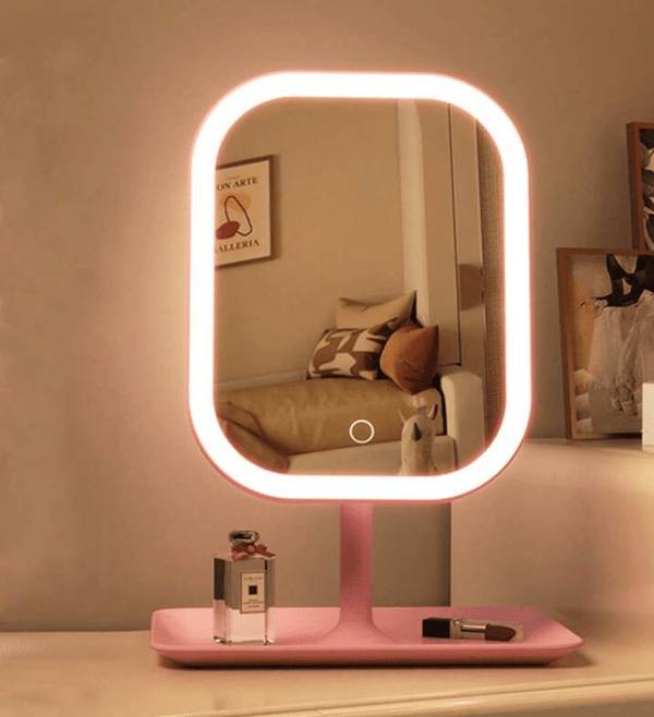 LED Mirror with Stand image 0