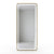 Full Length LED Backlit Wall Mounted Mirror with slim profile and bright illumination.