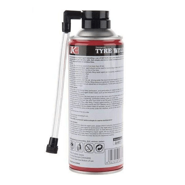 Emergency Tyre Weld Puncture Repair Liquid 450 ml image 0